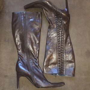 BCBG Leather Boots